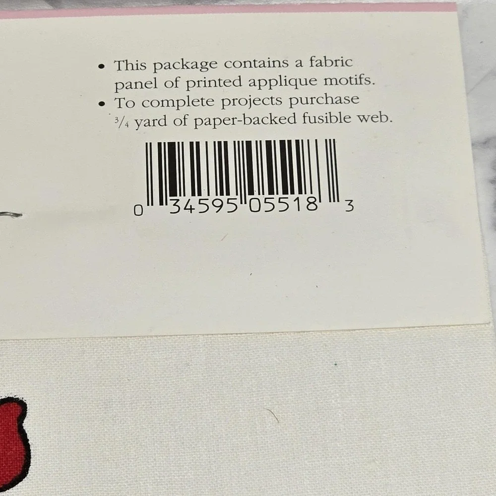 Vtg 1990's Precious Moments‎ Sew Free Fabric Applique - Sisters #518 NEW